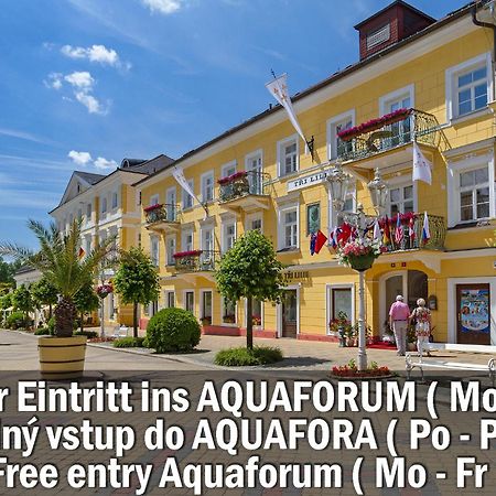 Hotel Three Lilies Inkl Aquaforum Františkovy Lázně エクステリア 写真