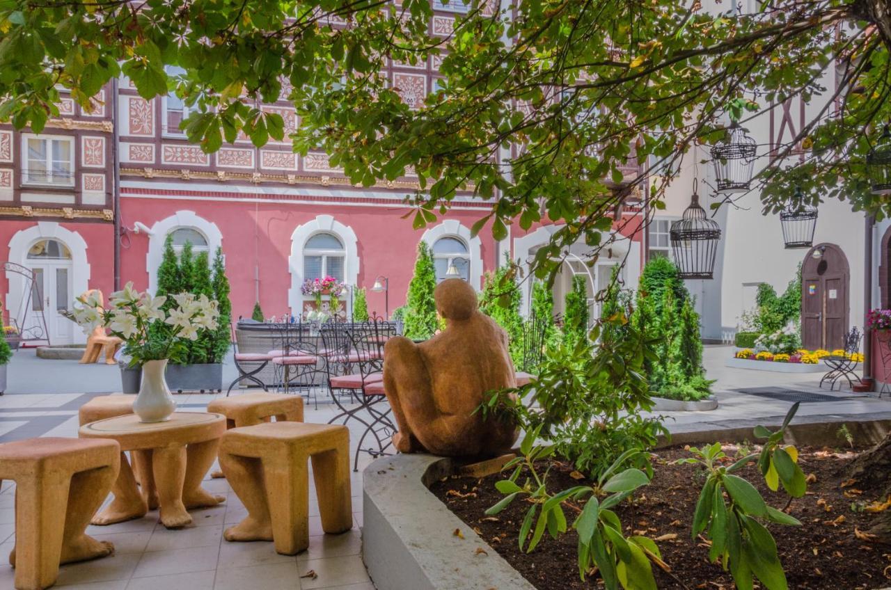 Hotel Three Lilies Inkl Aquaforum Františkovy Lázně エクステリア 写真